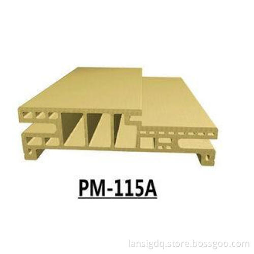 Decorative WPC Door Frame Profiles Fireproof , Natural Wood